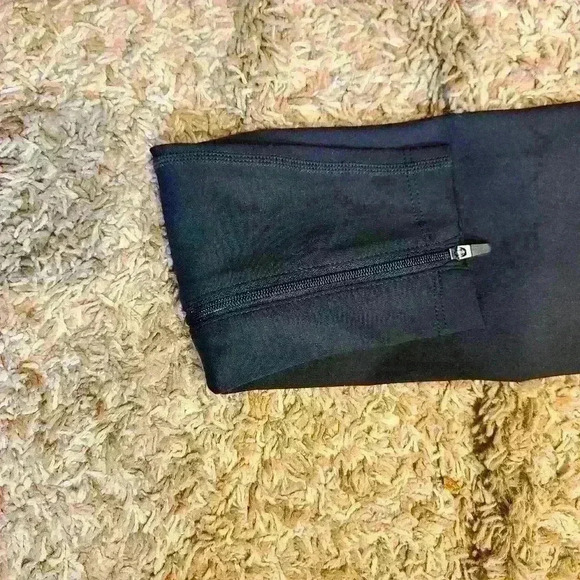 Nike Faster Dri Fit Running Leggings Women's 7/8 Midrise Black size XS - Picture 3 of 4